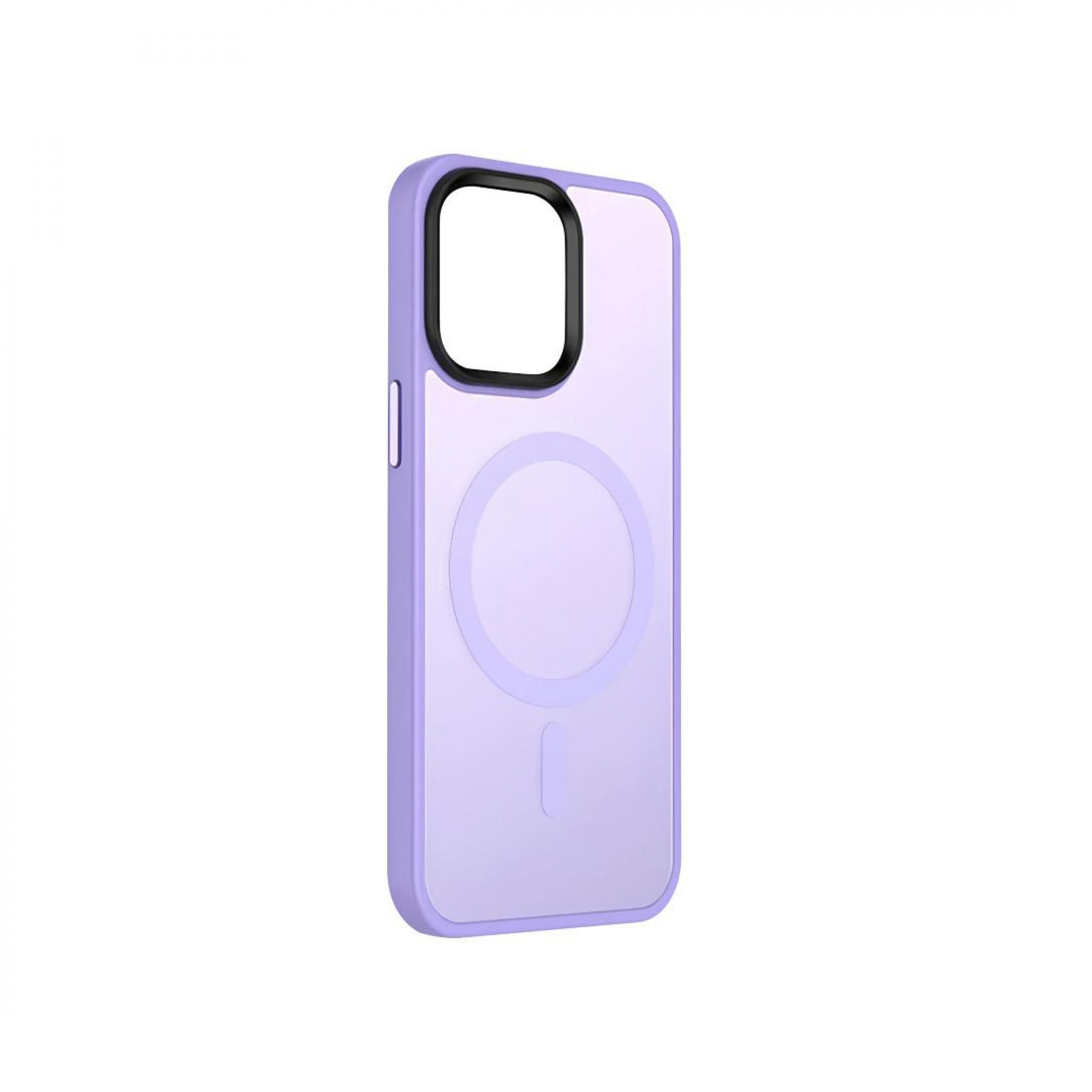 Чехол Metal Buttons with MagSafe Colorful для iPhone 14 /lilac/